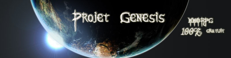 Projet G&eacute;n&eacute;sis, MMORPG gratuit